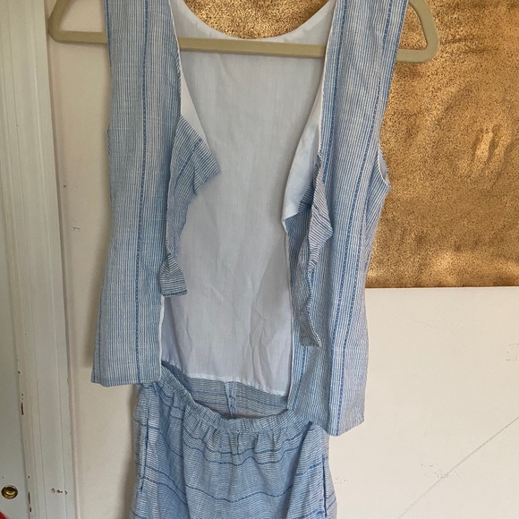 Solid and Striped Romper - Picture 3 of 3